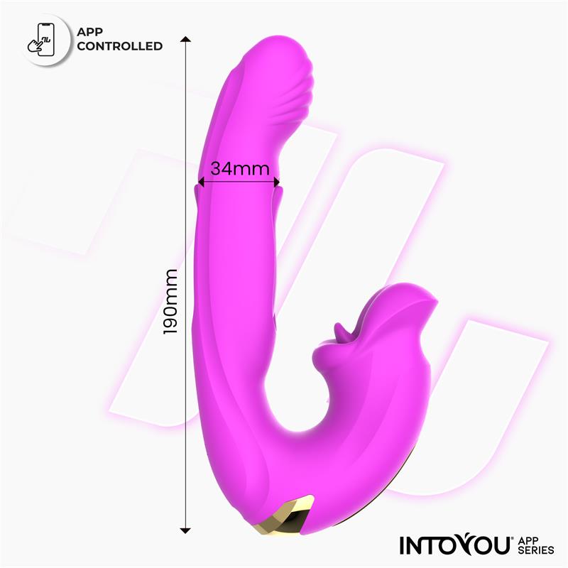 Bimby Vibrador con Mordisqueo y Lengua Doble